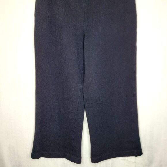 St. John Collection Black Santana Knit Pull On Pants Size 6 - Picture 4 of 9